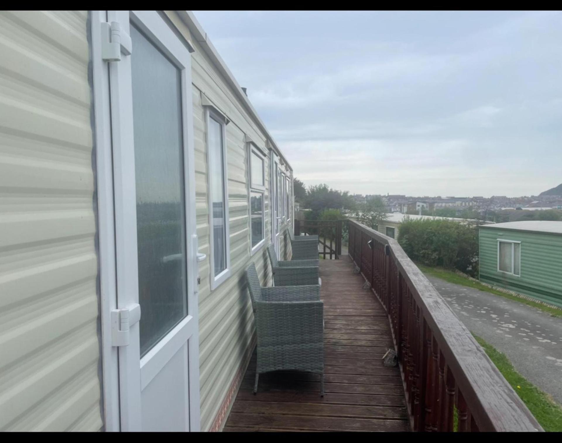 2 Bed Caravan With Aberystwyth Town Viev Экстерьер фото